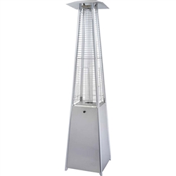 The Flame - Quartz Stainless Steel Patio Heater